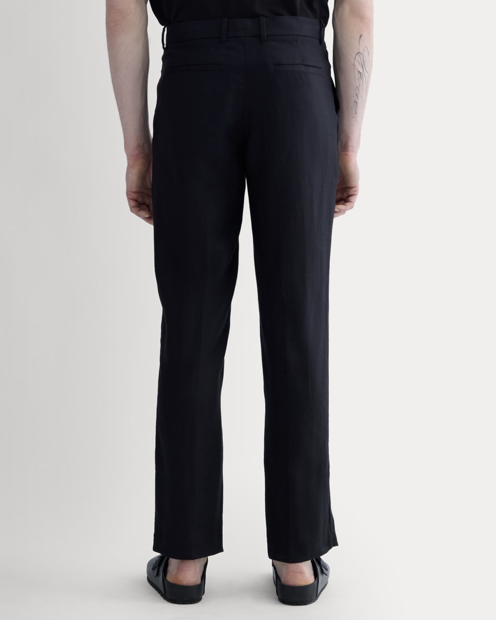 The Linen Trouser | Black – Everlane