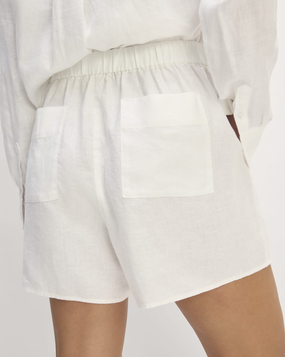 The Linen Easy Short | White Everlane The Linen Easy Short | White Everlane