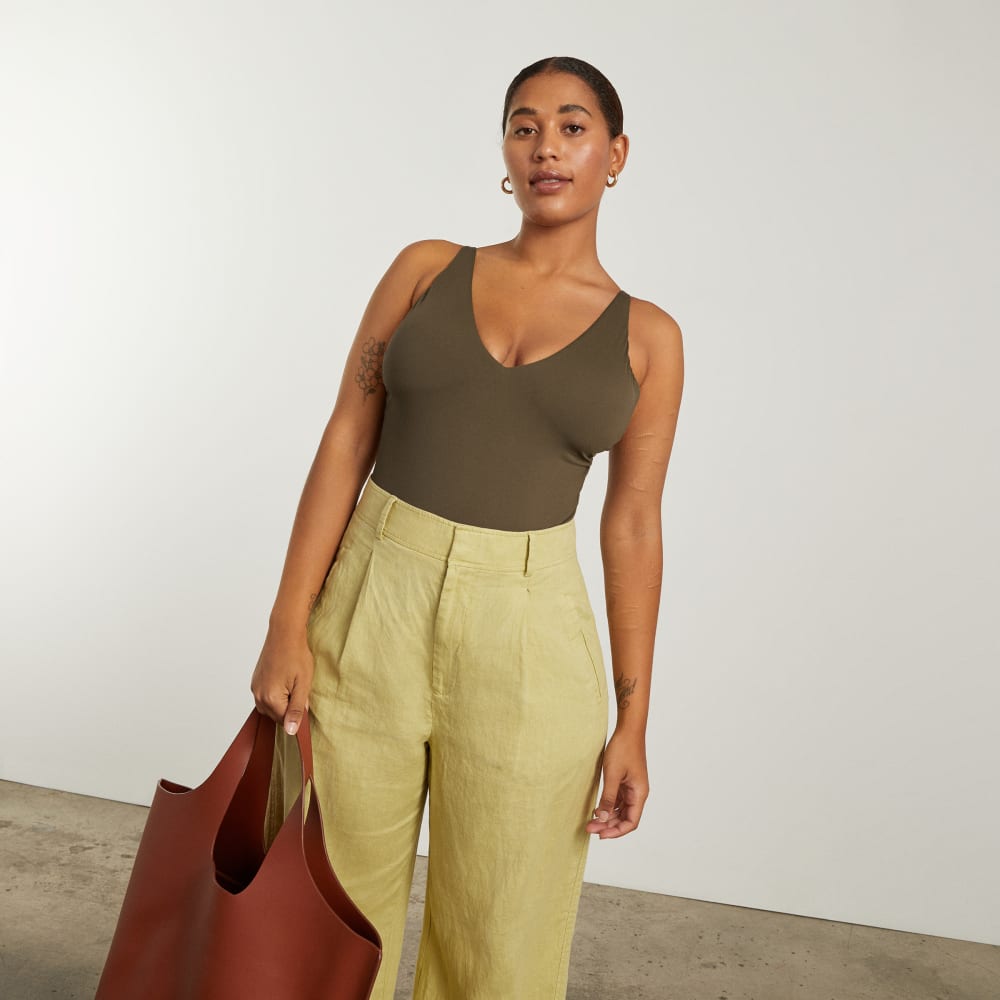 The V-Neck One-Piece | Beech – Everlane