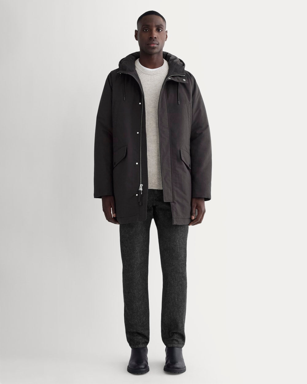 The Parka | Black – Everlane