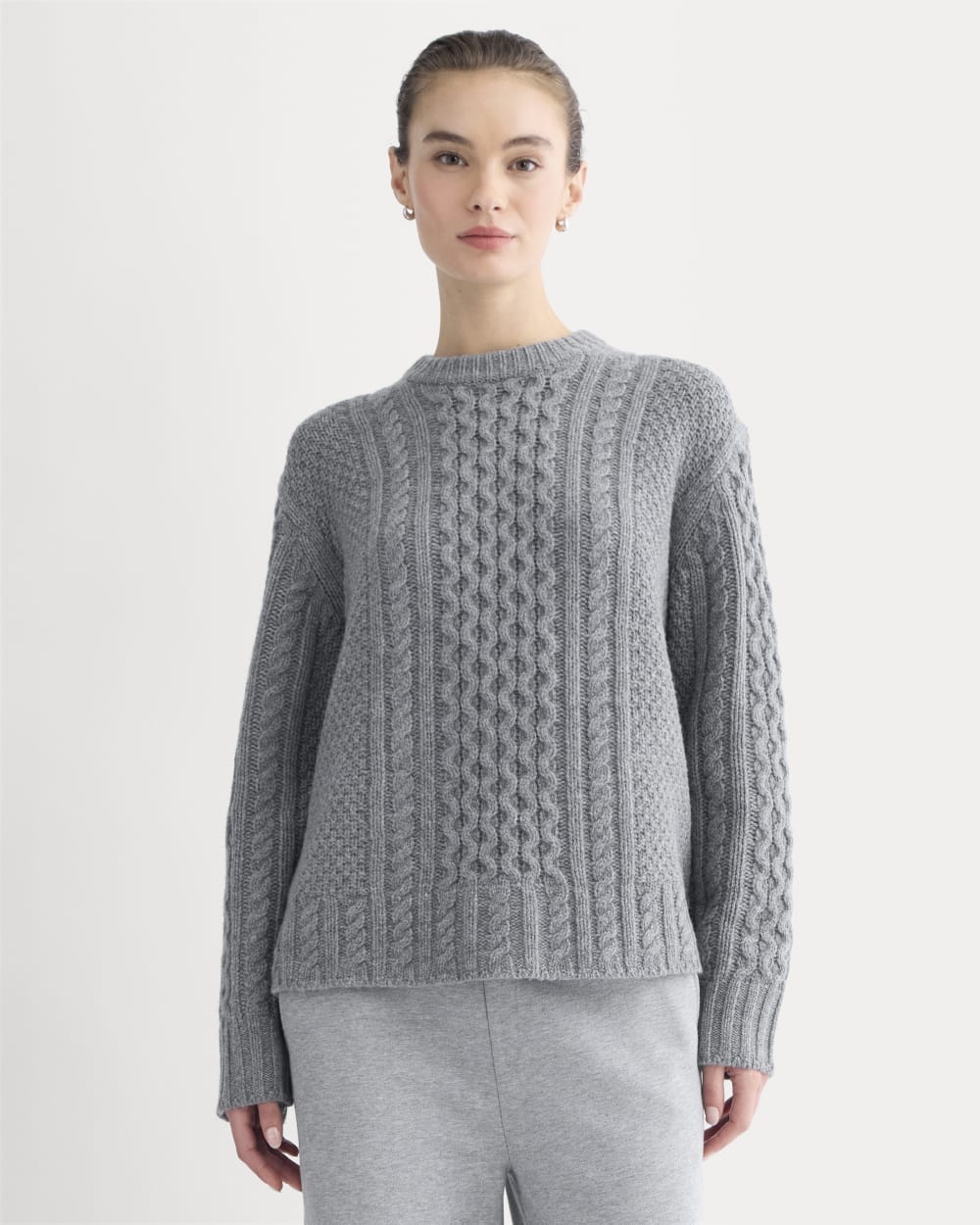 Cable Sweater in Luxe Merino