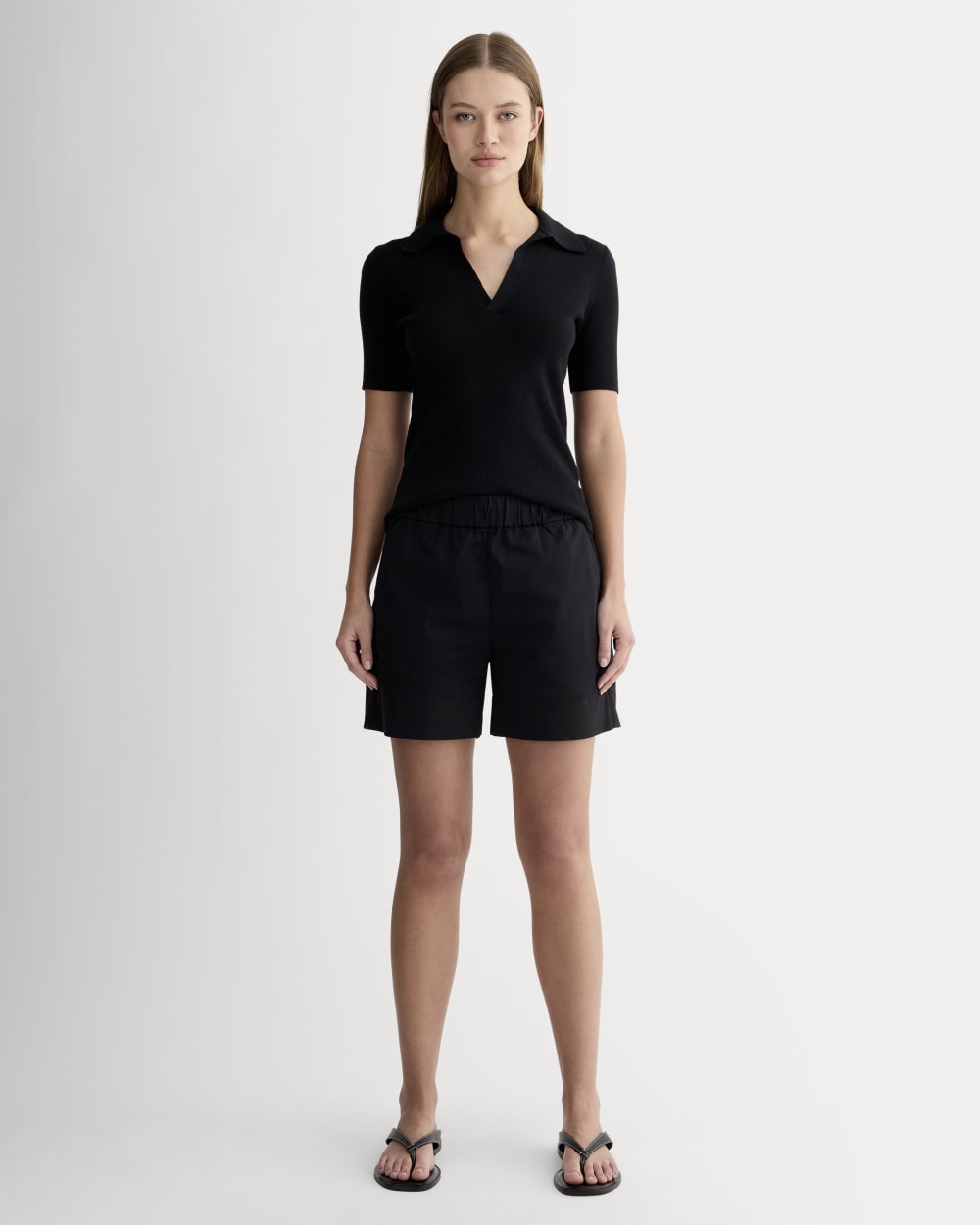 womens-easy-modern-chino-short-black | primary