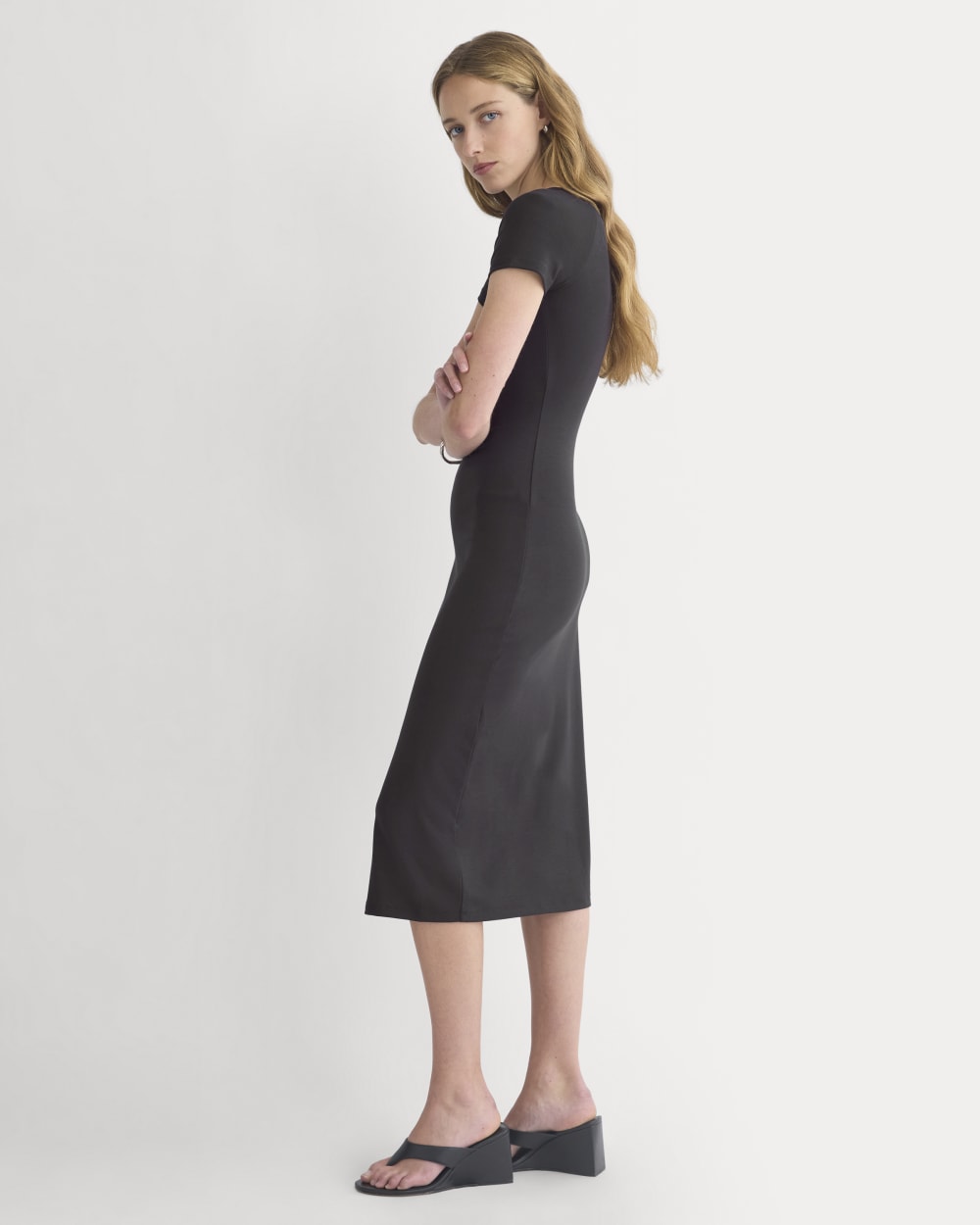womens-raglan-midi-dress-black