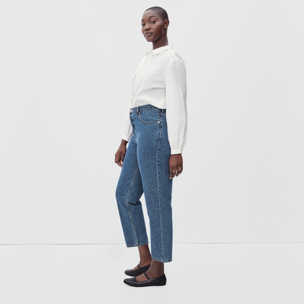 The '90s Cheeky Hourglass Jean | Medium Blue Wash | 26.5
