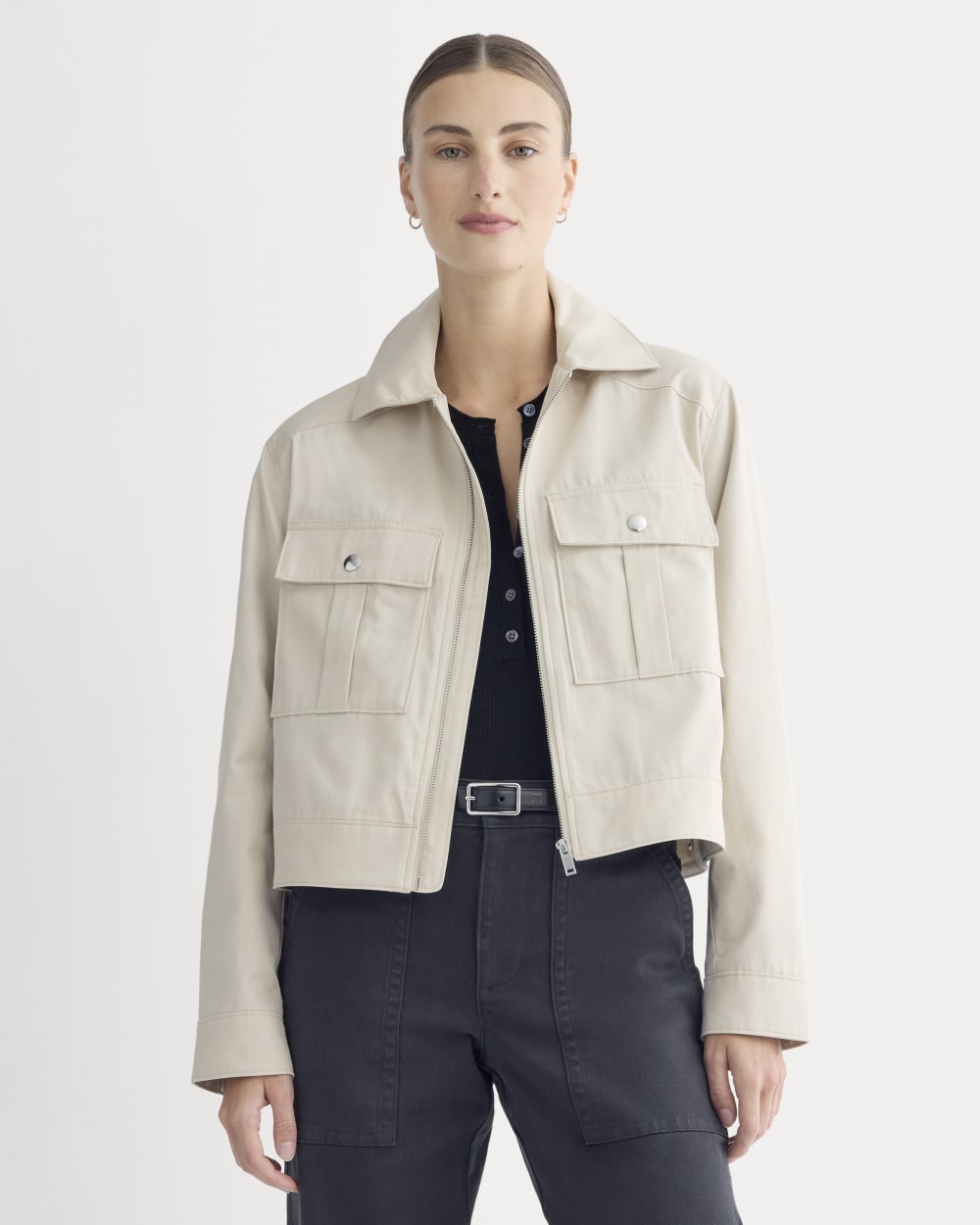 The Cropped Utility Jacket