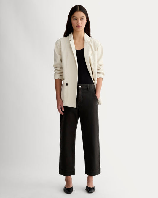 womens-twill-utility-straight-leg-pant-long-black | primary
