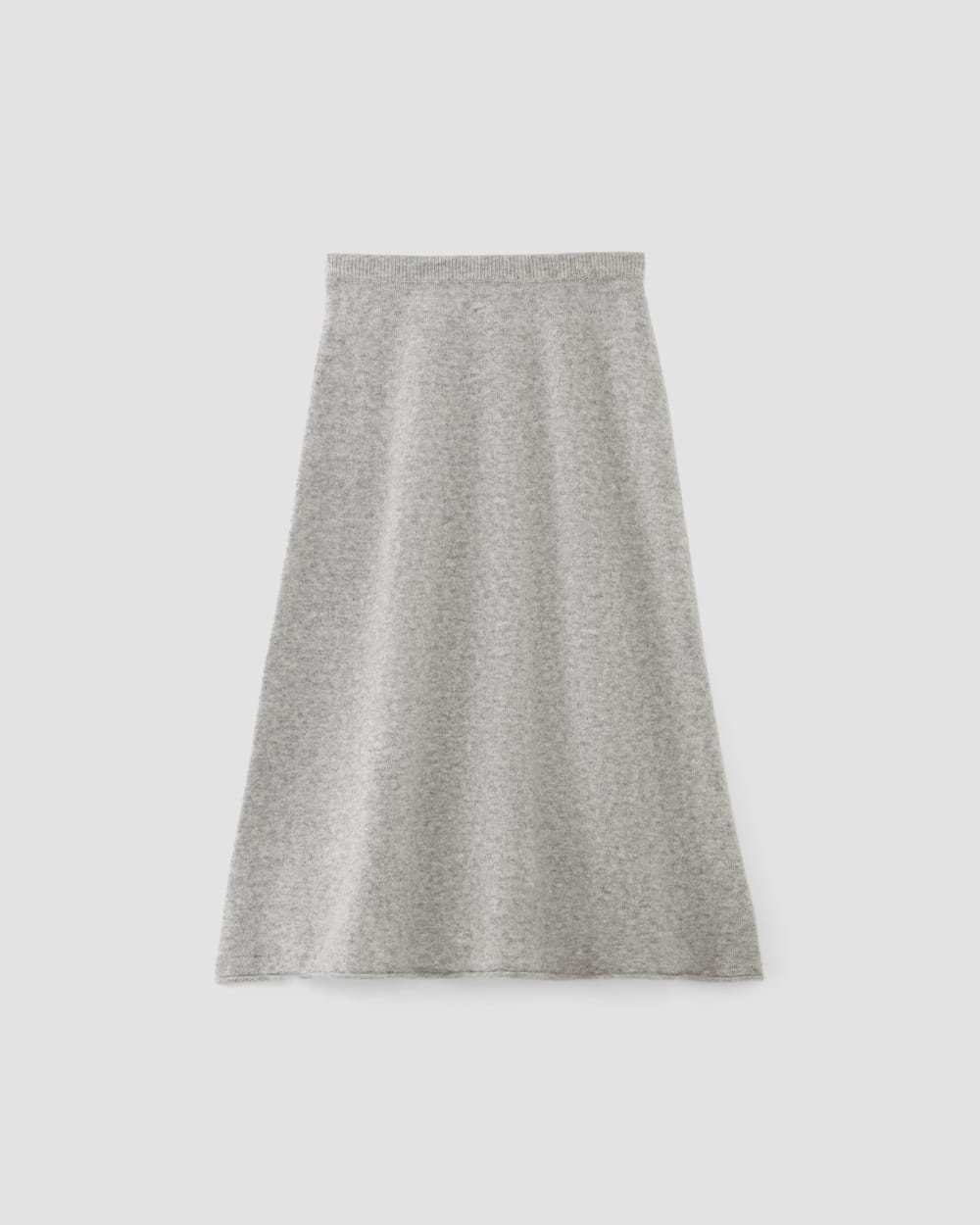 The Cozy-Stretch Skirt | Heathered Grey – Everlane