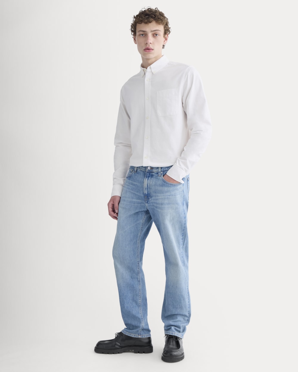 The Classic Oxford Shirt | White | Tall – Everlane