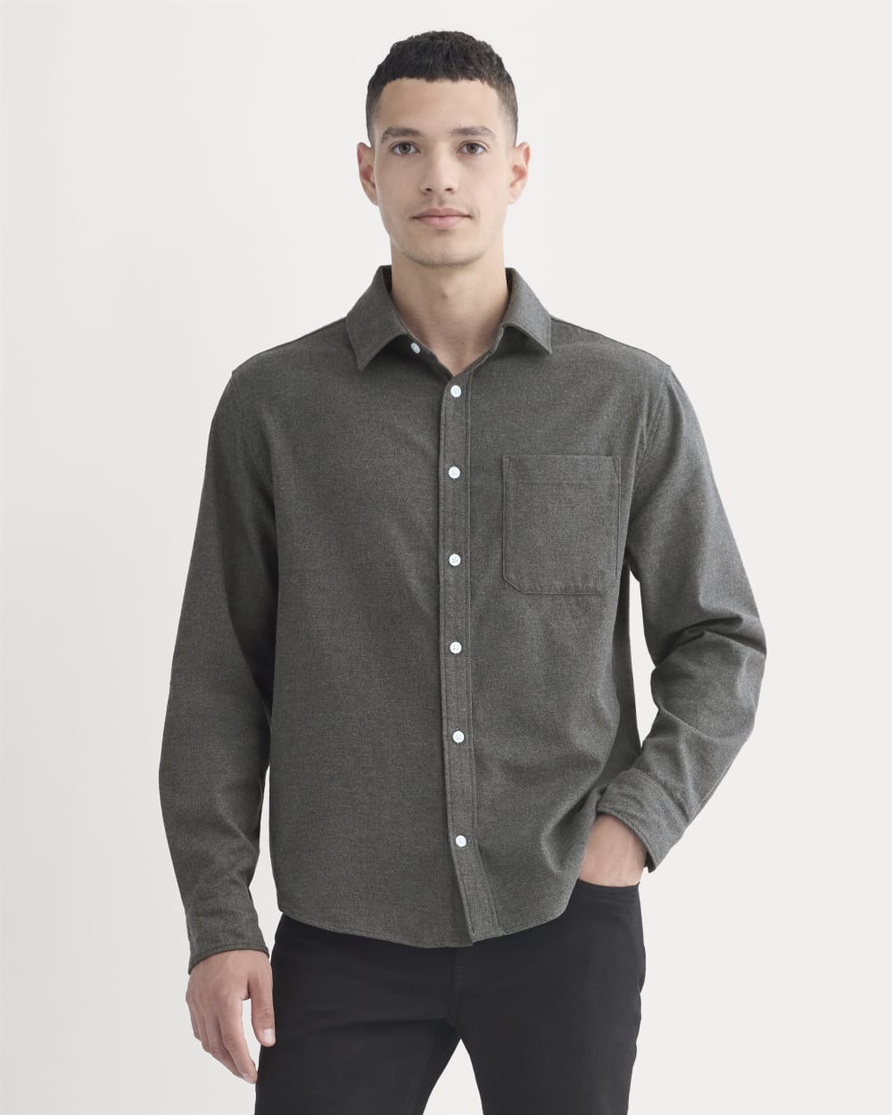 Brushed Flannel Shirt