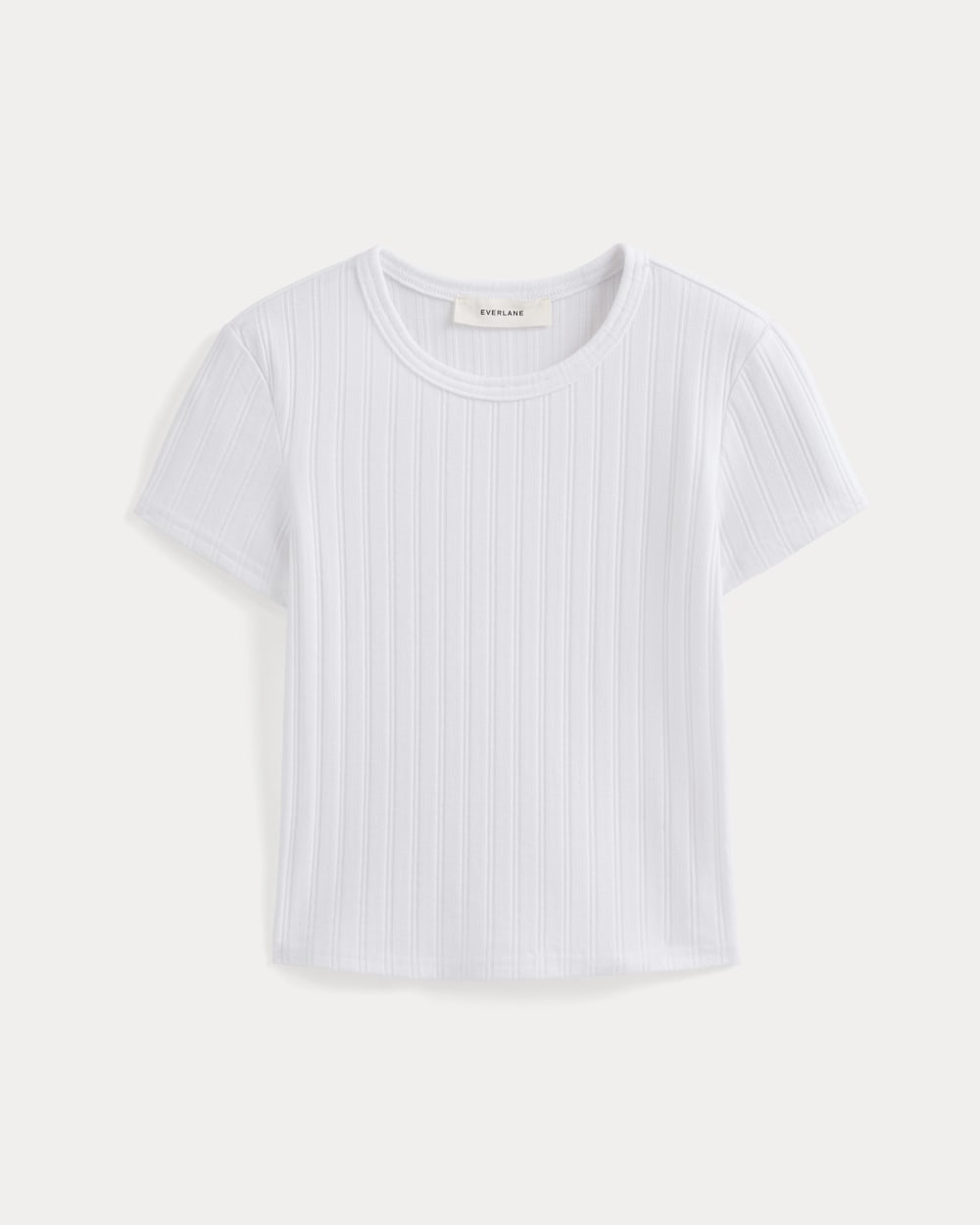 Cropped Crew in Pointelle