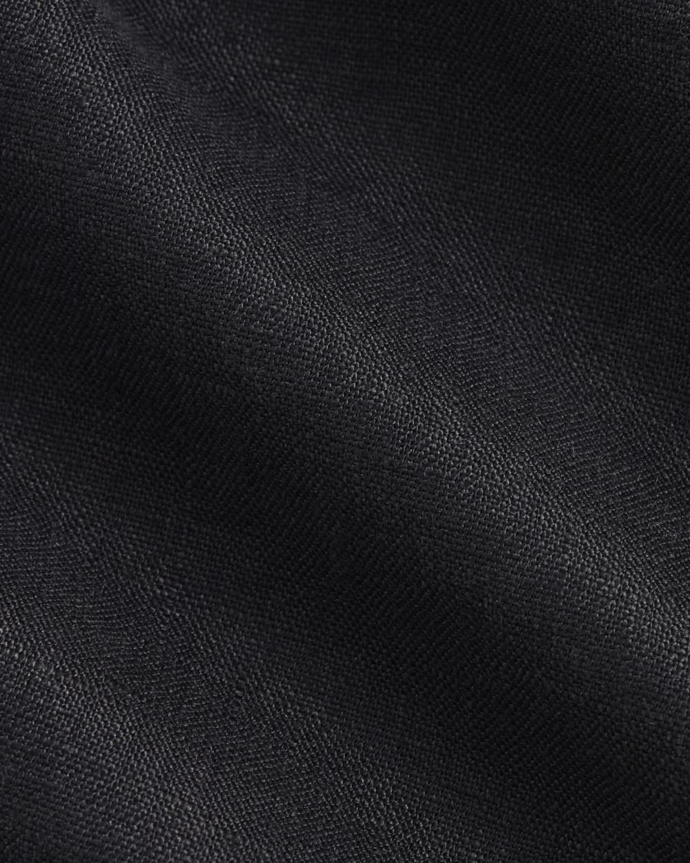 トップス Allege. | Linen S/S Knit Shirt | BLACK 3 Crinkle_Black_Oversized-