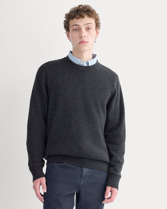 mens-luxe-cashmere-crew-heathered-black | primary