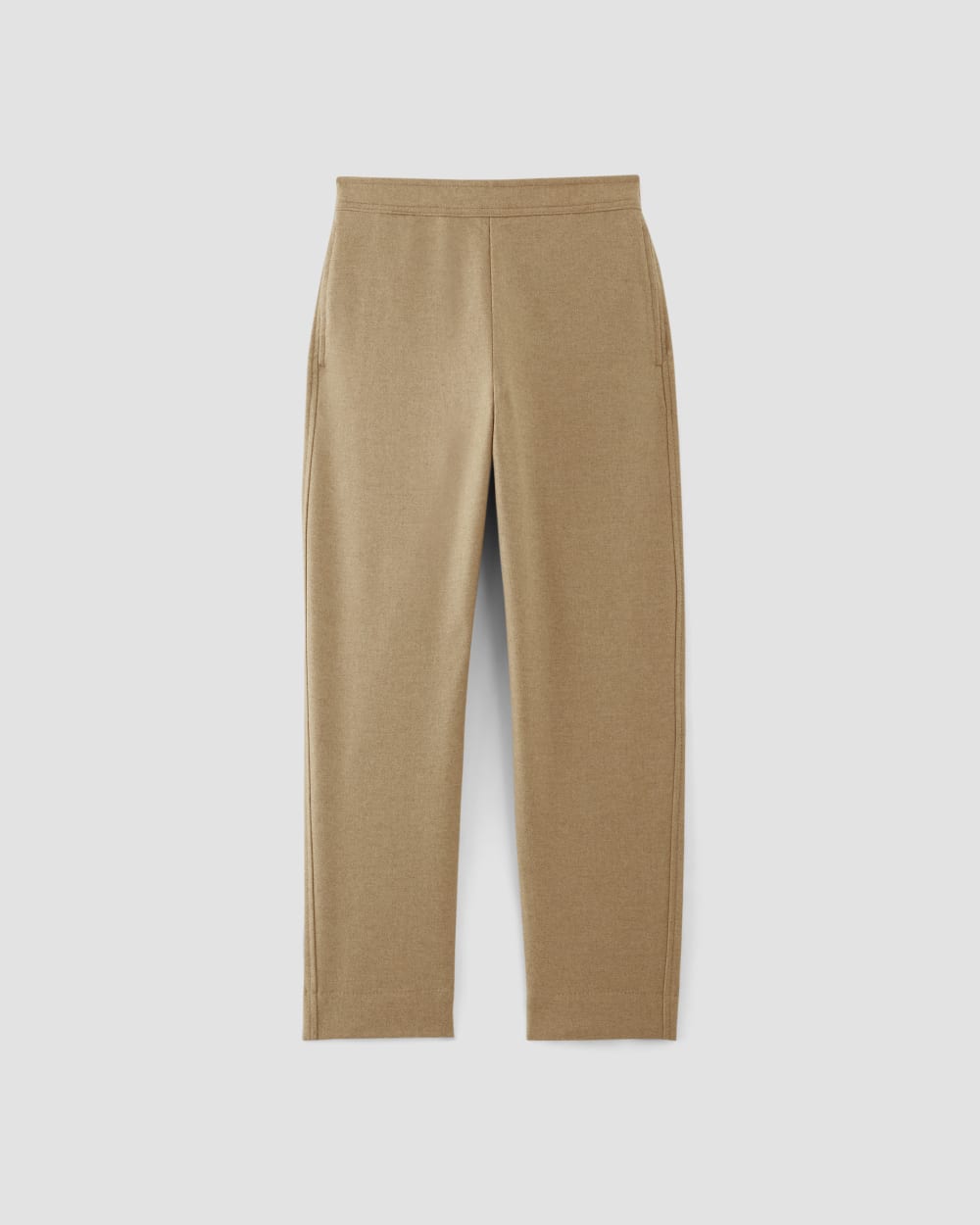 womens-wool-flannel-pull-on-pant-tigers-eye-brown | alt