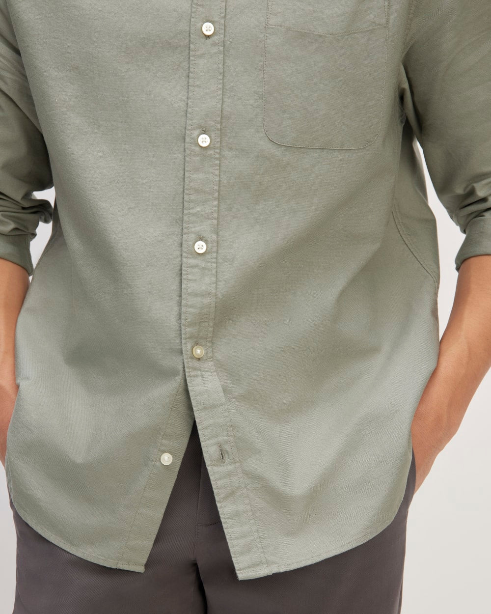 The Classic Oxford Shirt | Sage Green | Standard