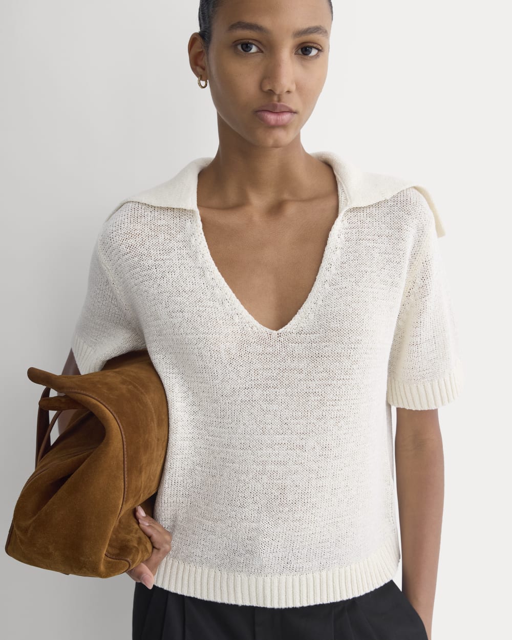 womens-open-collar-polo-bone