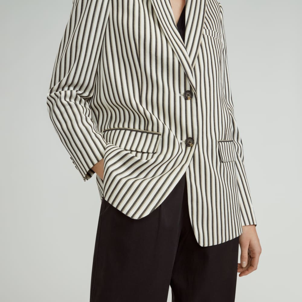 womens-tencel-oversized-blazer-ombre-stripe