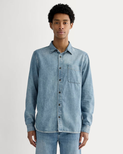 The Denim Shirt | Mid Indigo Everlane The Denim Shirt | Mid Indigo Everlane