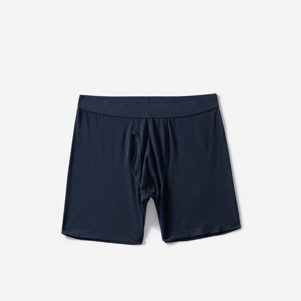 Supima® Longer Boxer Brief Uniform Deep