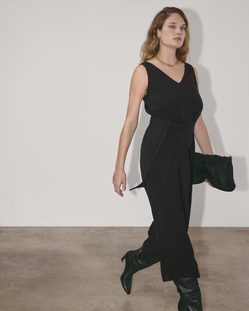 womens-triacetate-belted-jumpsuit-black