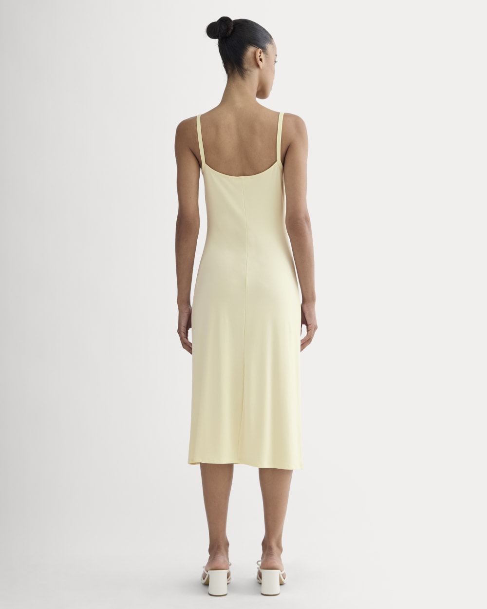 butterscotch tank midi dress Leopard Print Stretch Viscose Midi Tank Dress in PALE BUTTERSCOTCH - Sale