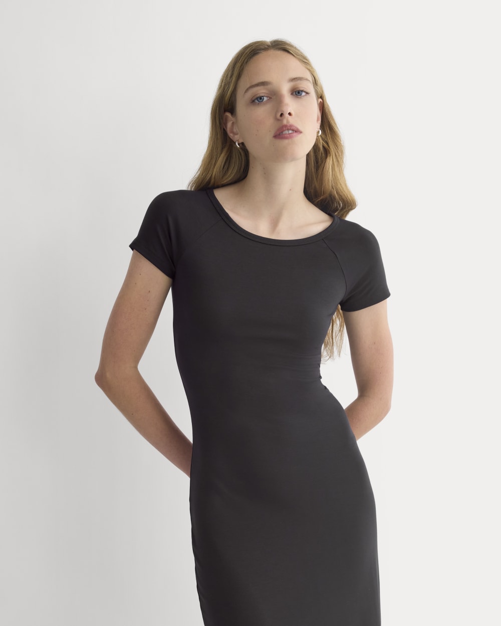 womens-raglan-midi-dress-black