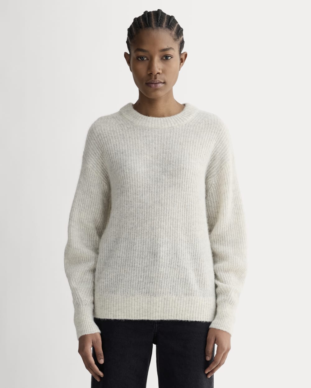 The Cocoon Crew in Alpaca | Heather Sage Blue