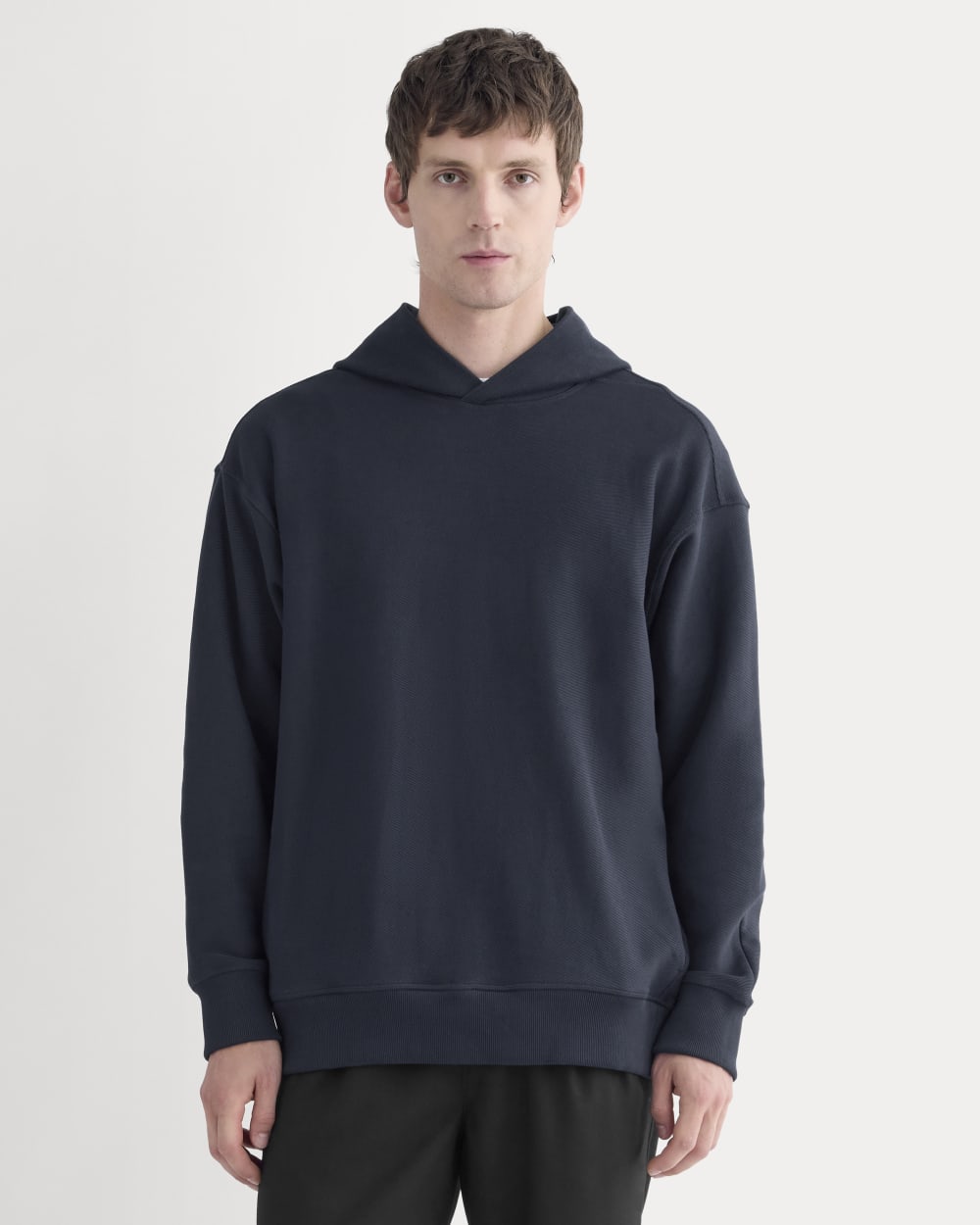 Twill Terry Jacquard Hoodie