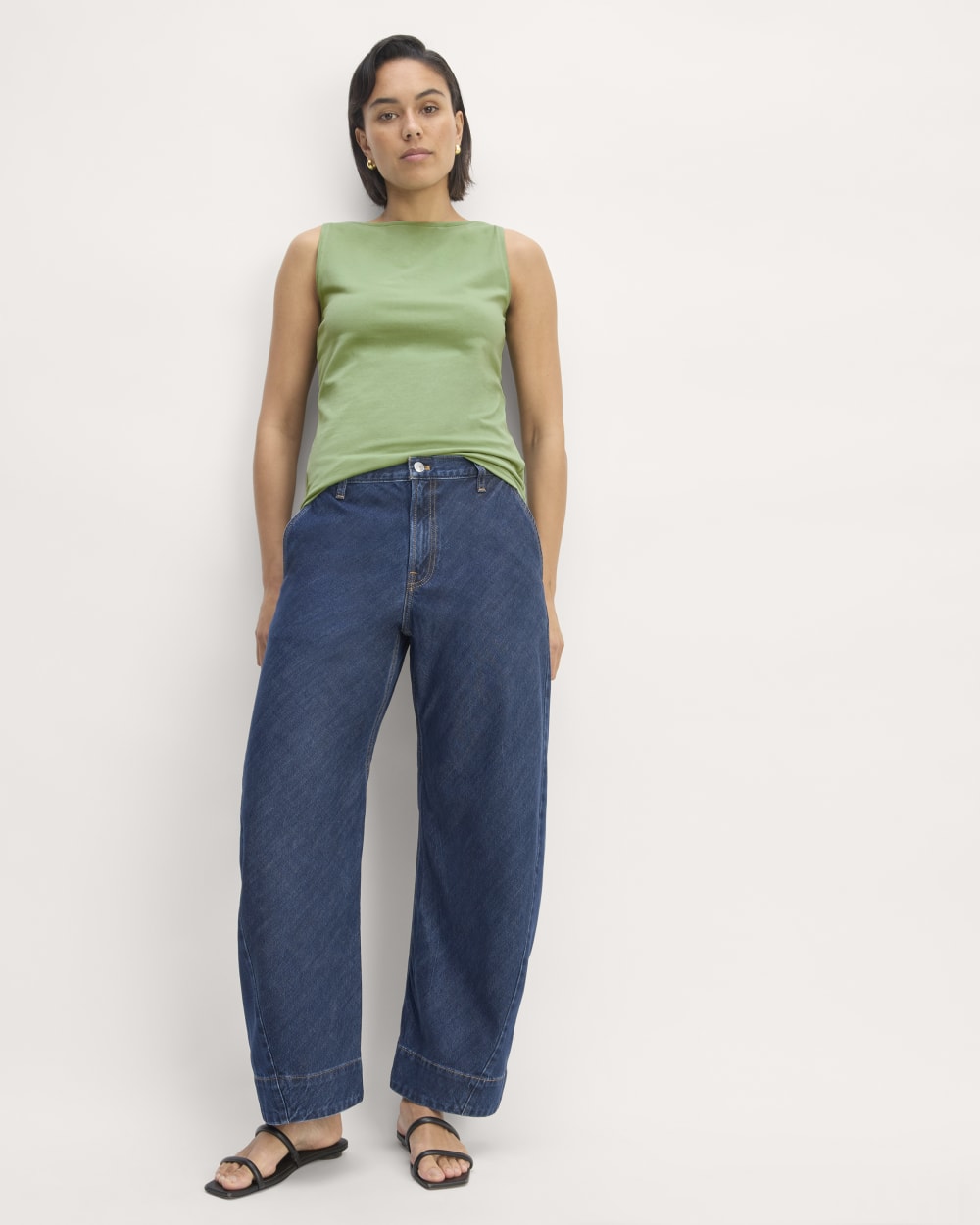 最終値下げ ✴︎drawers Boat Neck Tanktop プラム The Form Boatneck Tank | Jade Green – Everlane