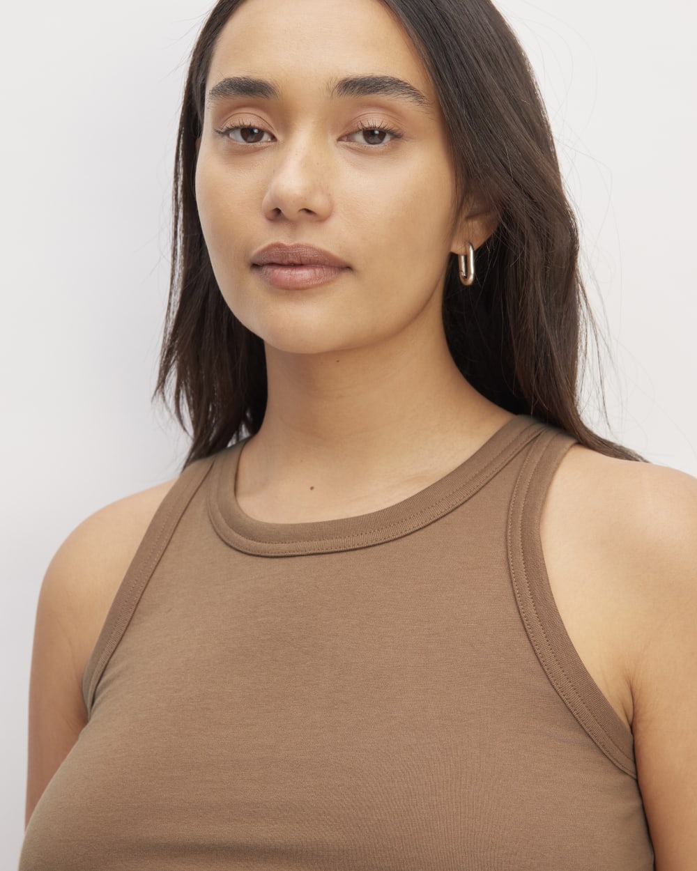 The Tank in Essential Cotton | Carob Brown – Everlane
