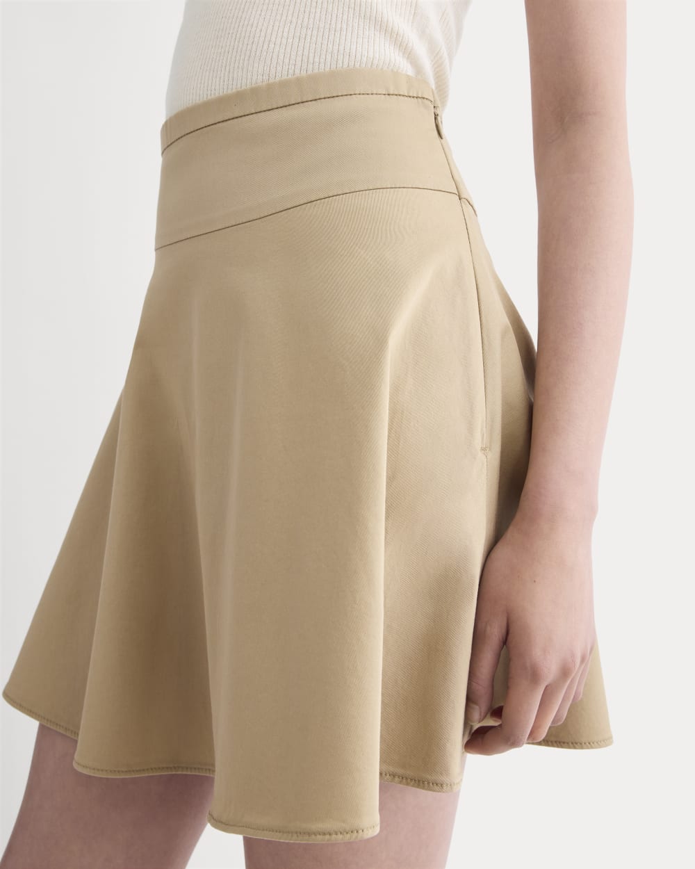 The Circle Mini Skirt | Warm Trench – Everlane