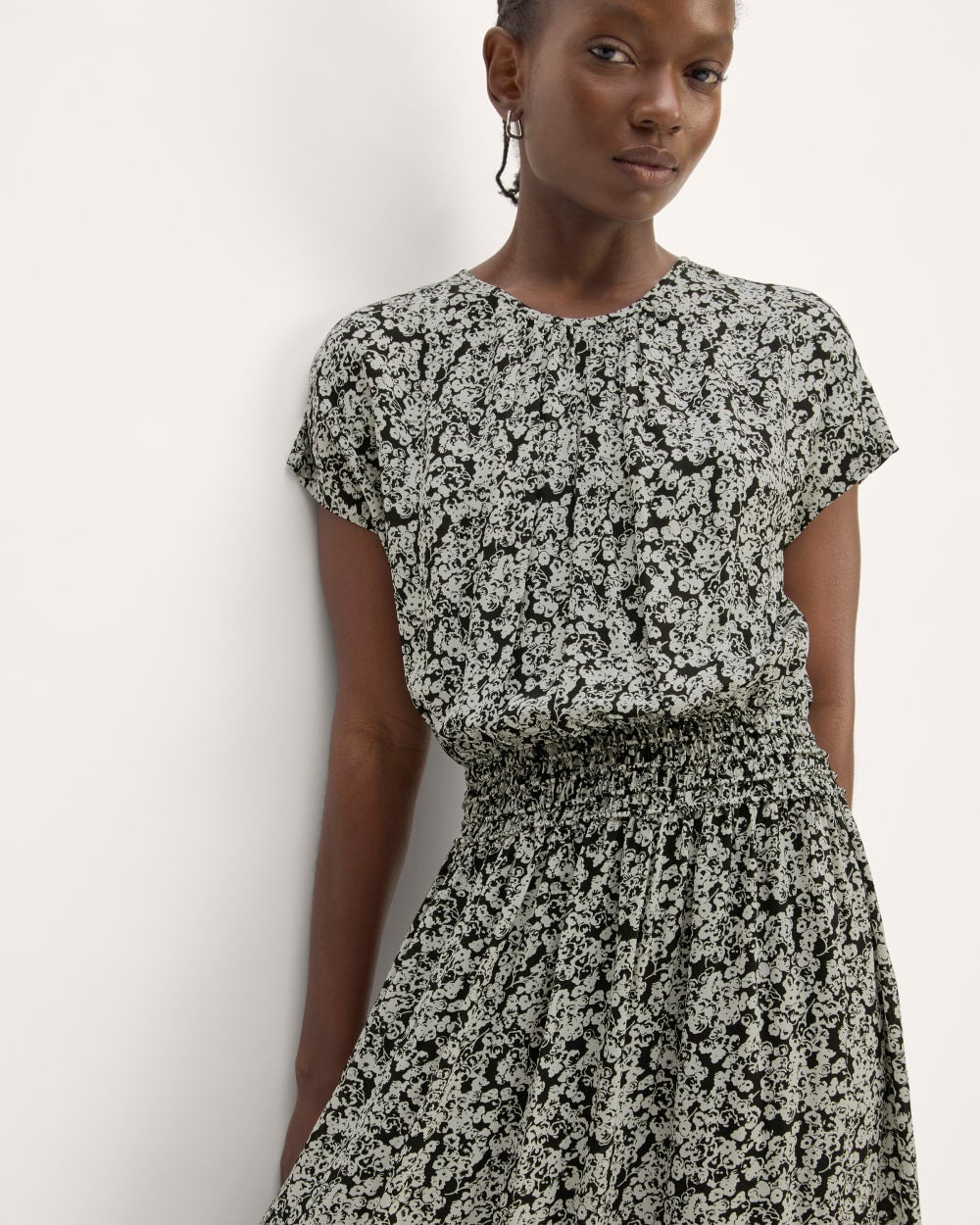 The Gathered Midi Dress