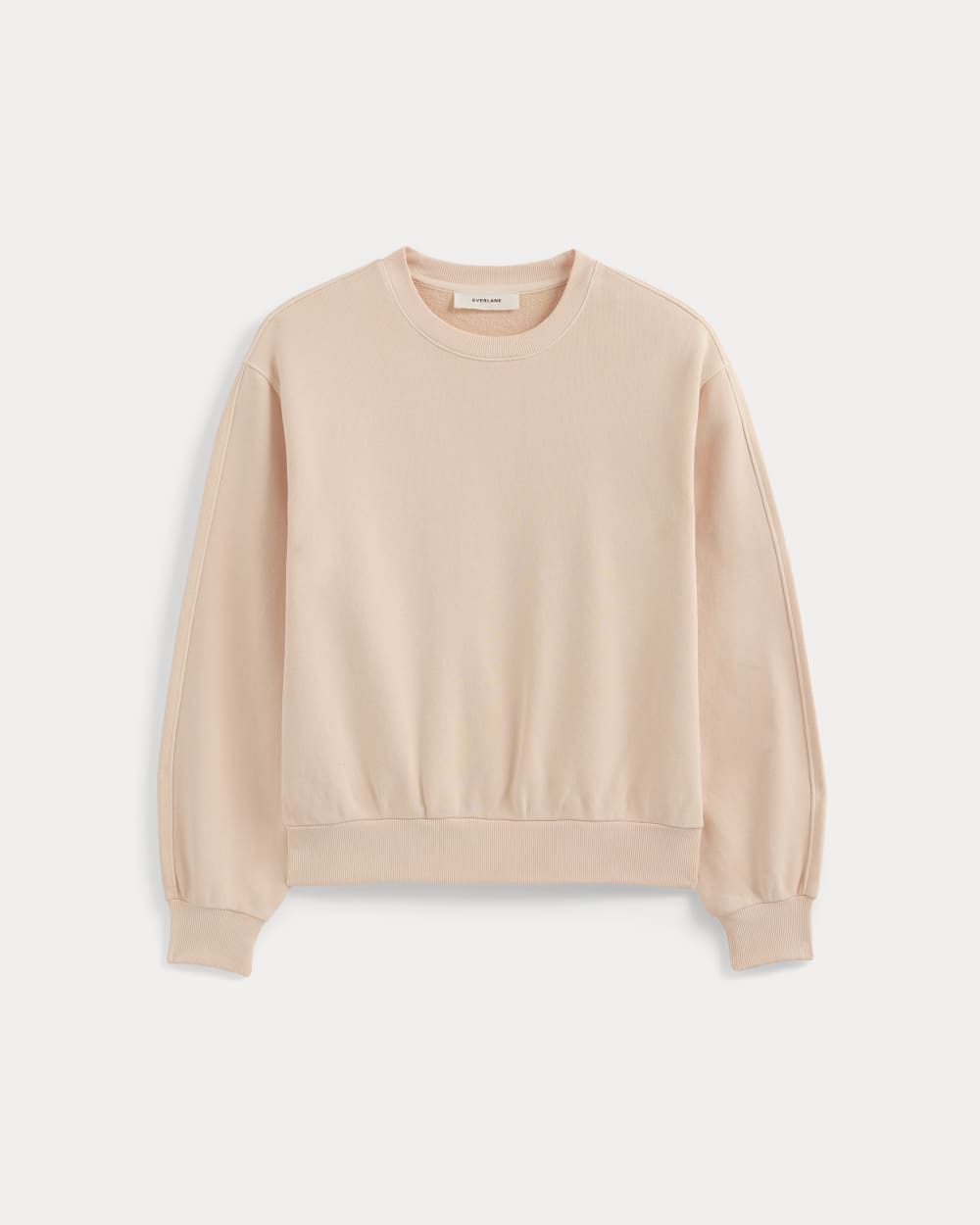 womens-lightweight-terry-blouson-crew-pale-peach | alt