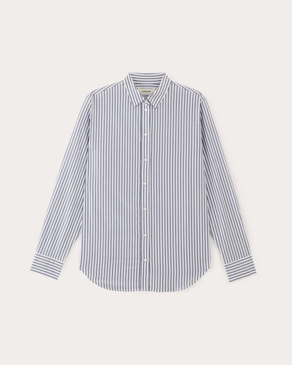womens-silky-cttn-relaxed-shirt-white-bellwether-blue | alt