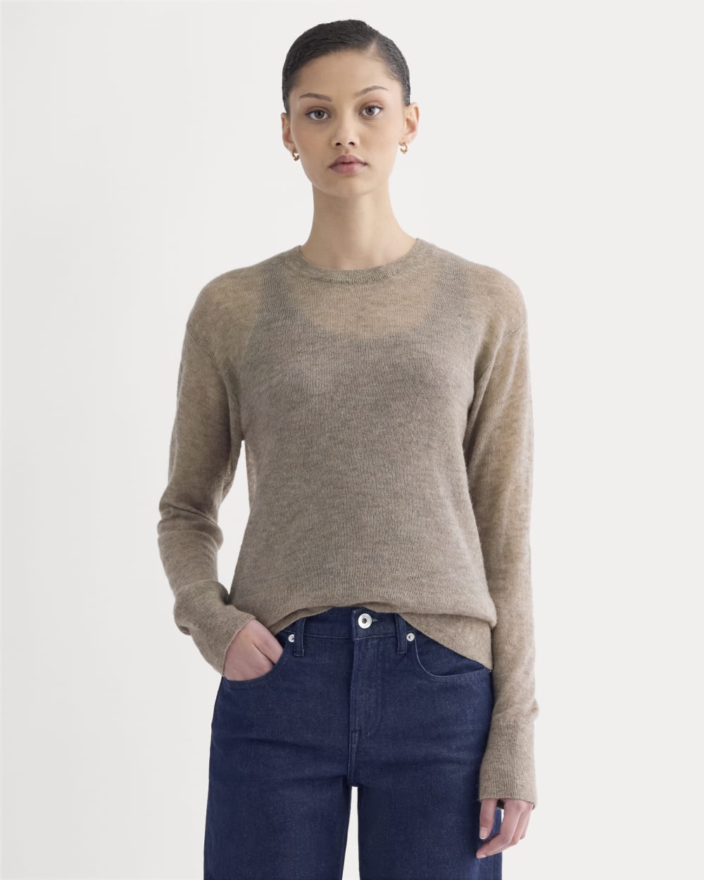 The Air Alpaca™ Relaxed Crew Top