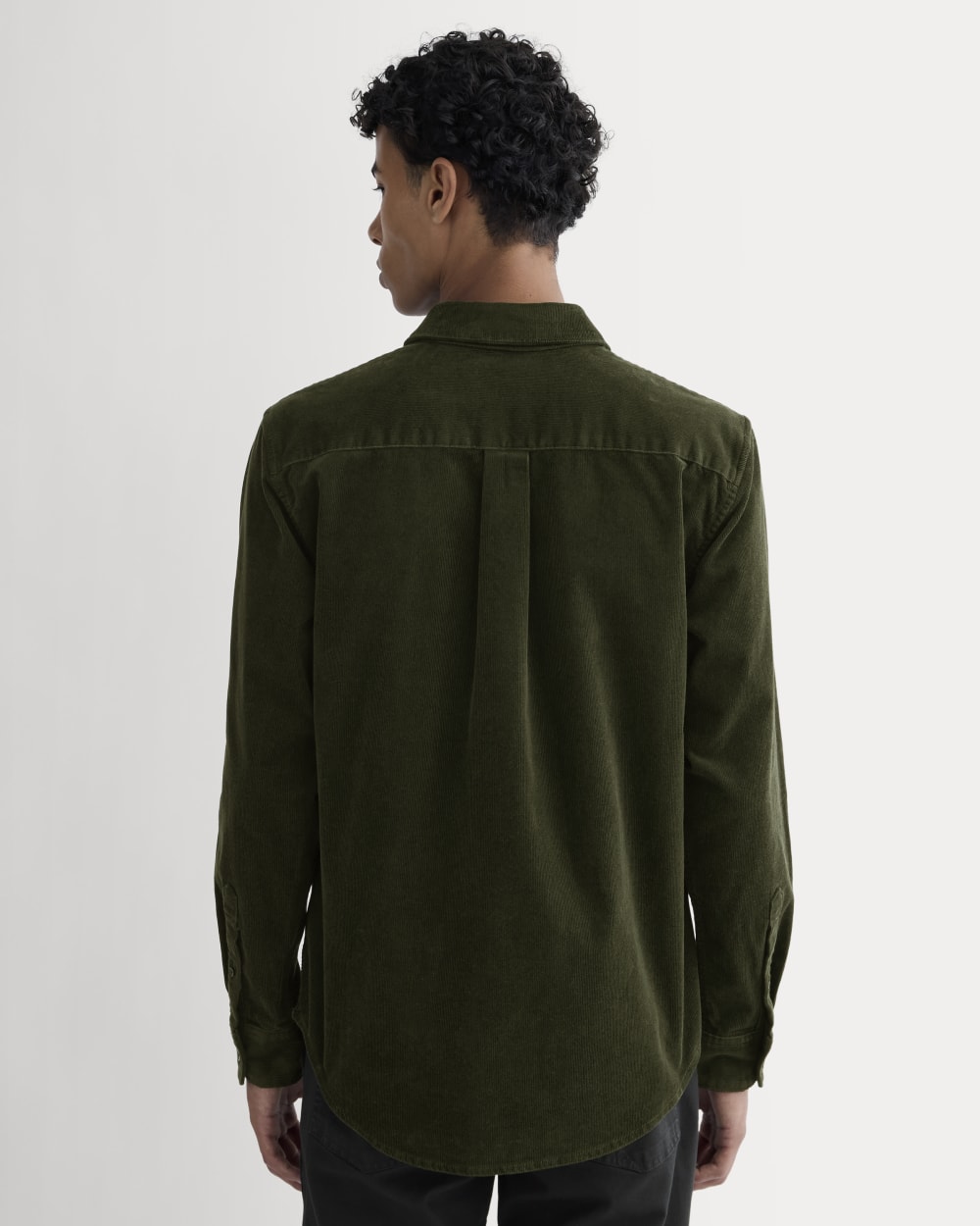 mens-classic-shirt-cord-dark-forest | alt