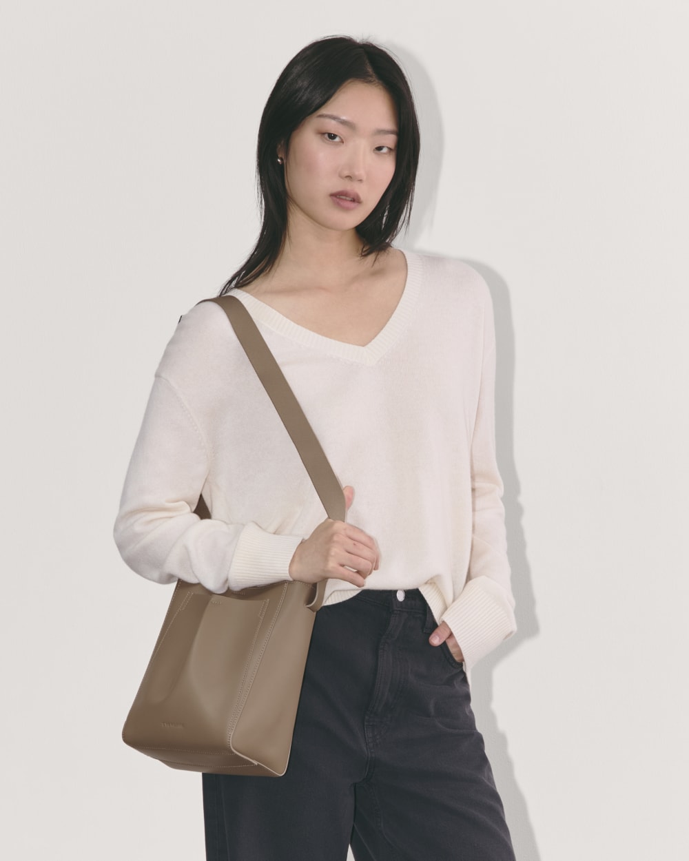 The Mini Studio Bag | Porcini Taupe – Everlane
