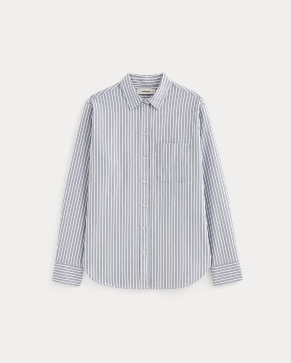 The Must-Have Oxford Shirt | Bone / Mazarine Blue – Everlane