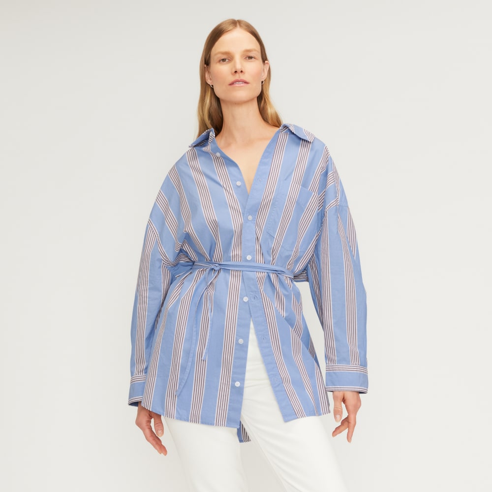 womens-poplin-tie-back-shirt-blueopal-cabernet-white | primary