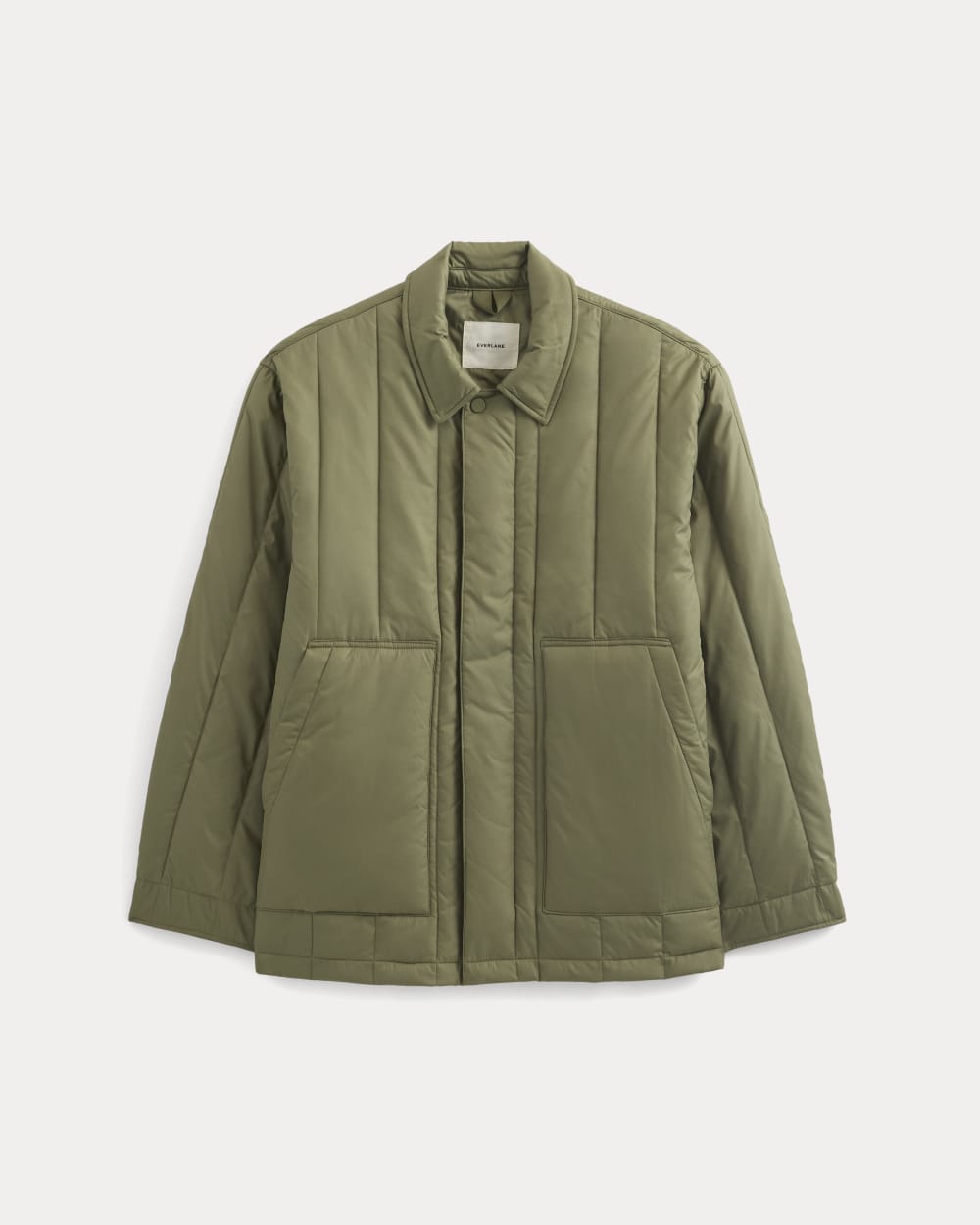 mens-renew-vertical-quilted-jacket-lichen-green | alt