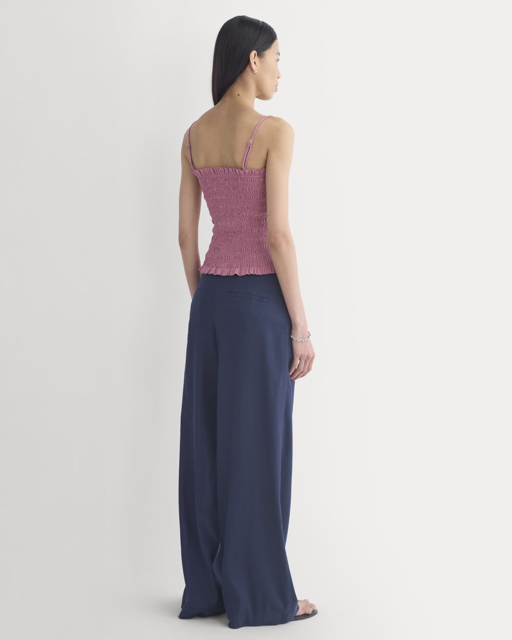 womens-gauze-smocked-cami-heather-rose