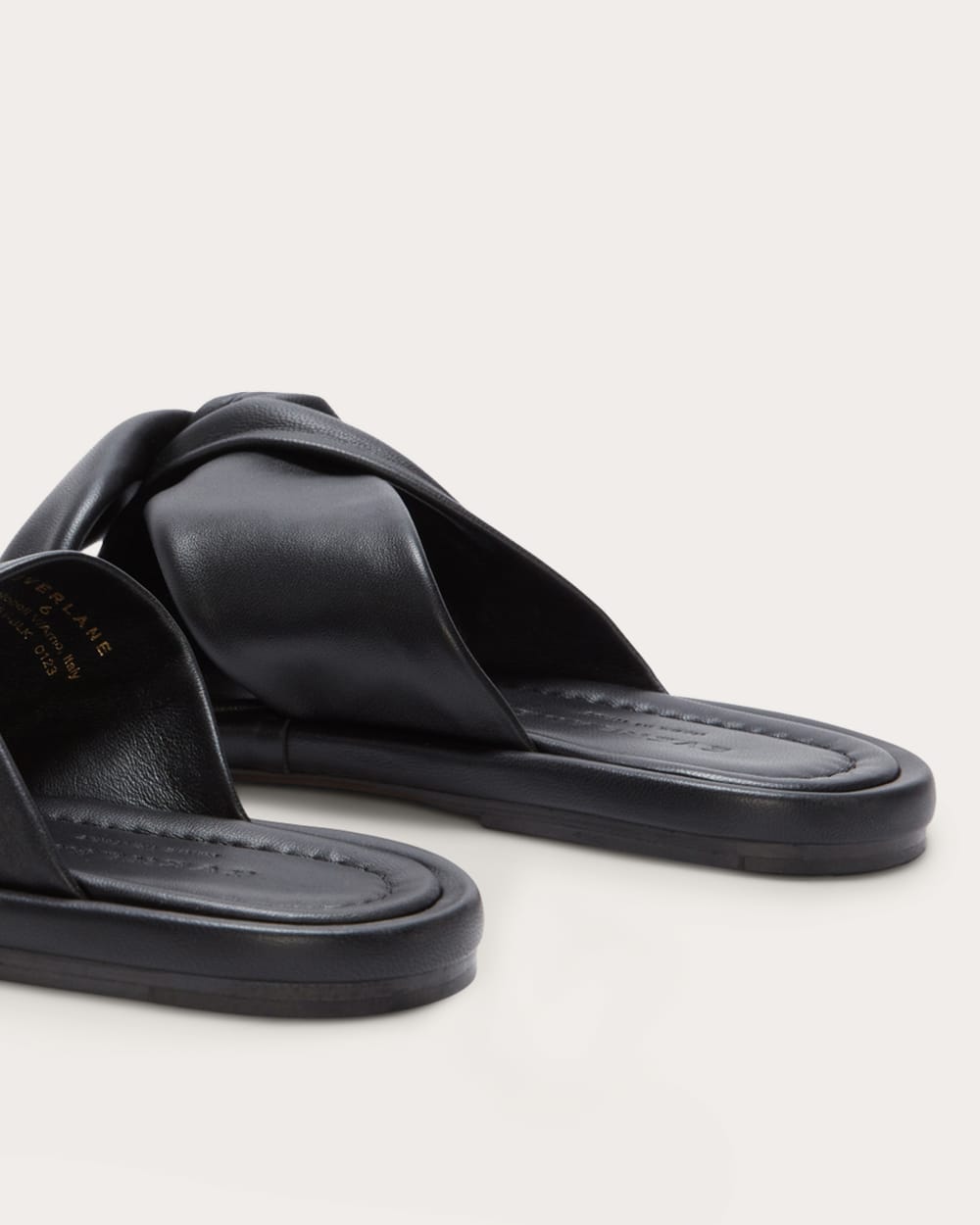 The Day Twist Sandal | Black – Everlane