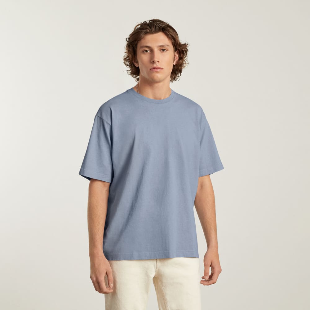unisex-everyone-premium-weight-tee-blue-slate | alt
