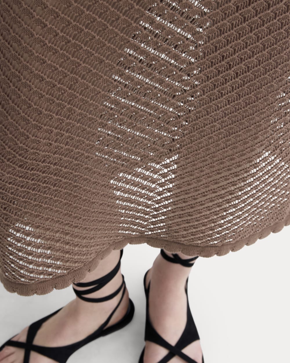womens-lace-knit-skirt-mocha
