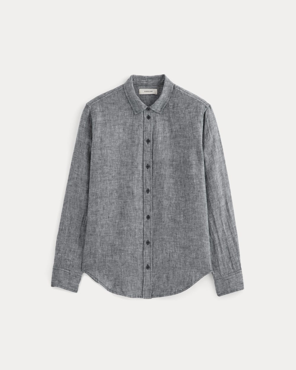 womens-relaxed-linen-shirt-navy-chambray | alt