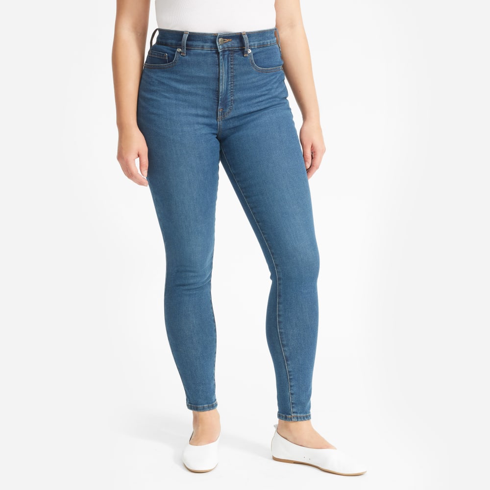 The Authentic Stretch High-Rise Skinny | Mid Blue | 26.5