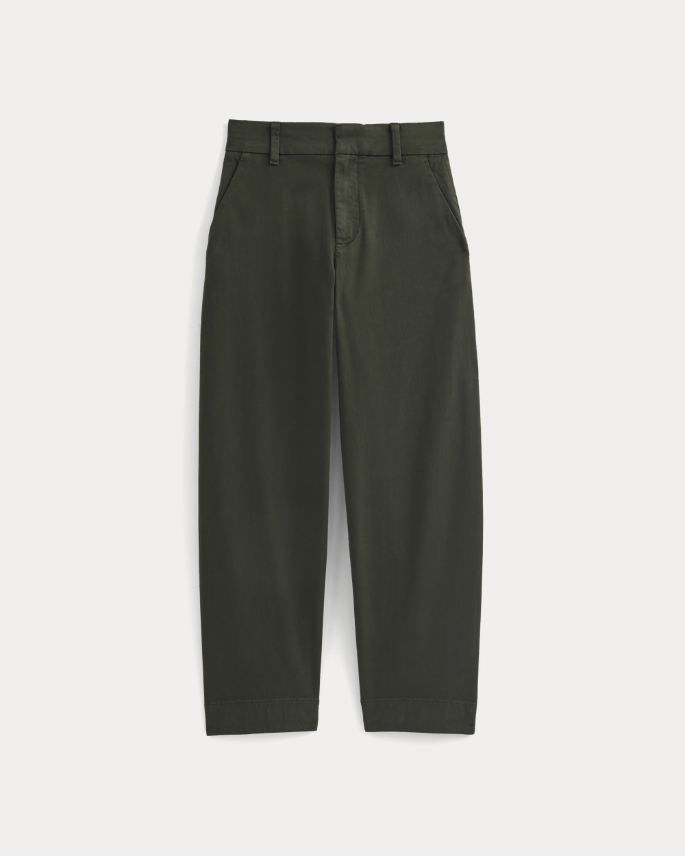 womens-cotton-twill-chino-dark-green | alt