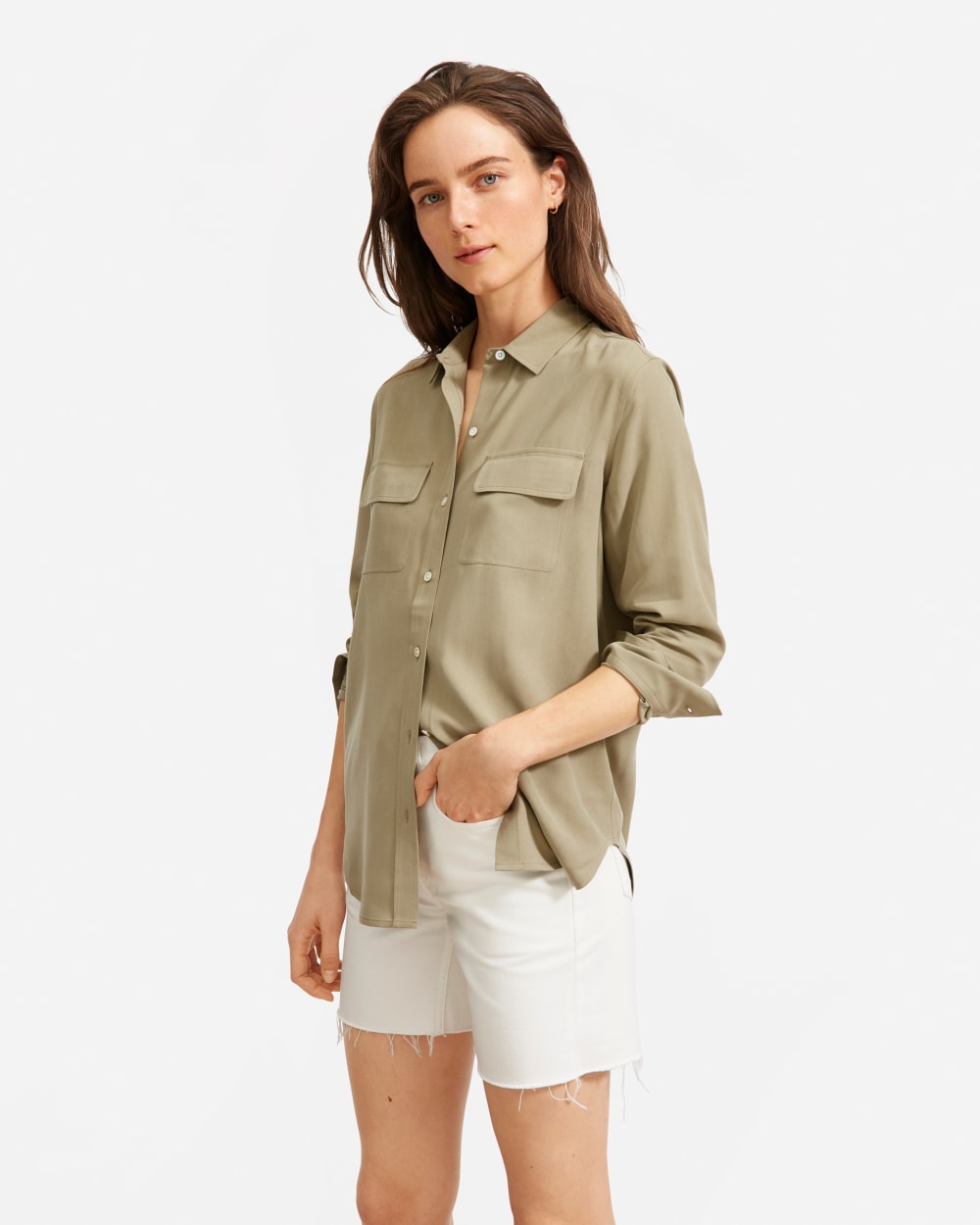 womens-washable-silk-relaxed-shirt-covertgreen