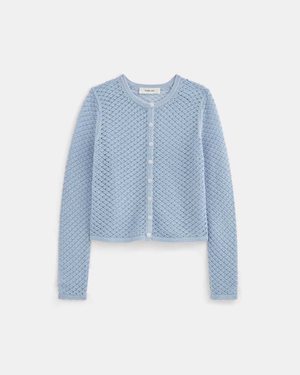 The Lace Knit Cardigan | Sky Blue – Everlane