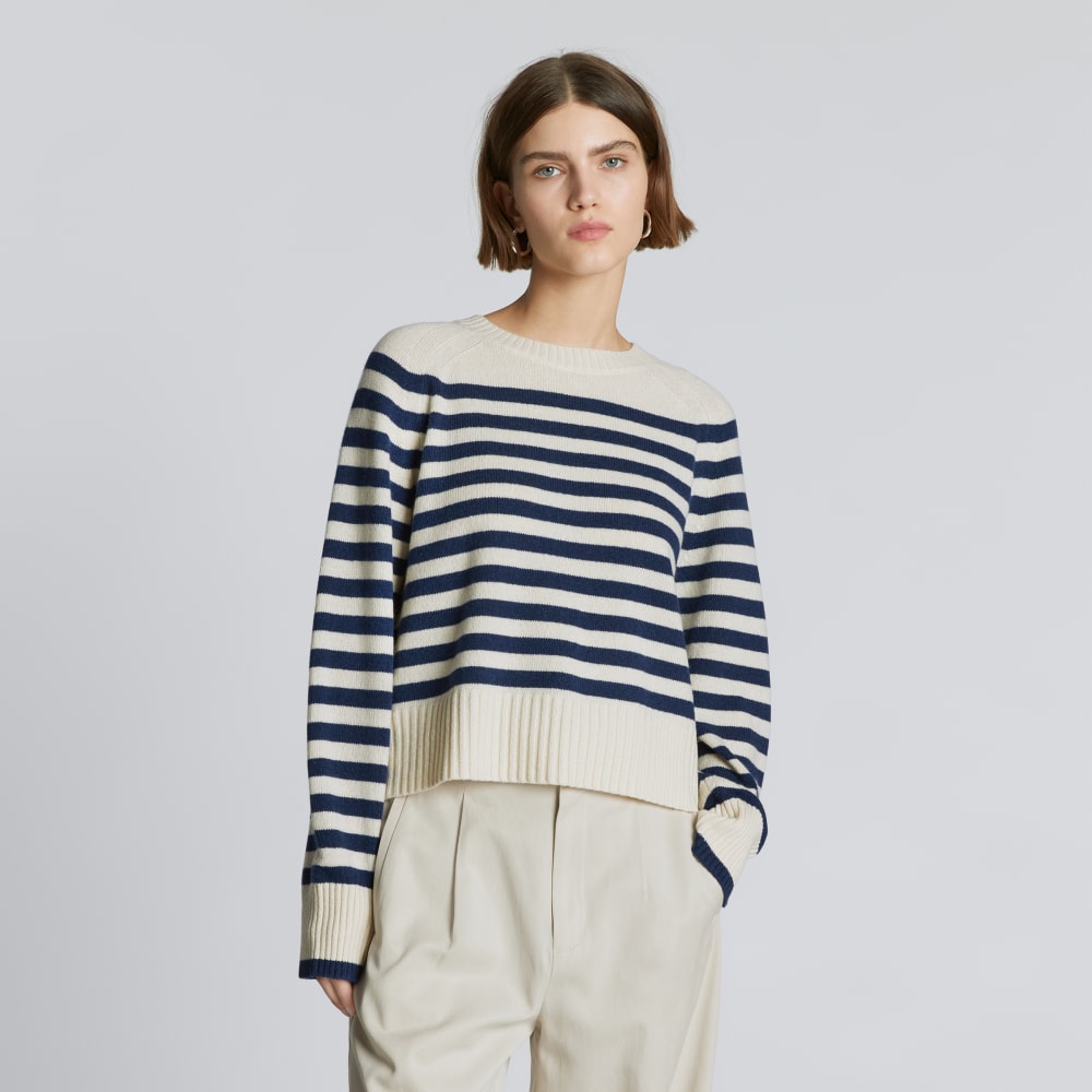 womens-recashmere-cropped-crew-sweater-bright-navy-bone