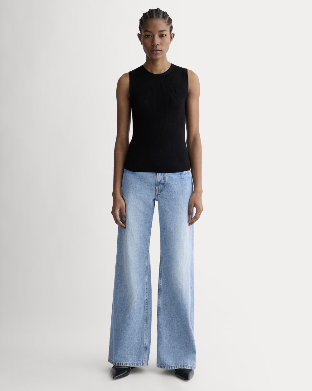 The Tank in Ultrasoft Merino | Black – Everlane